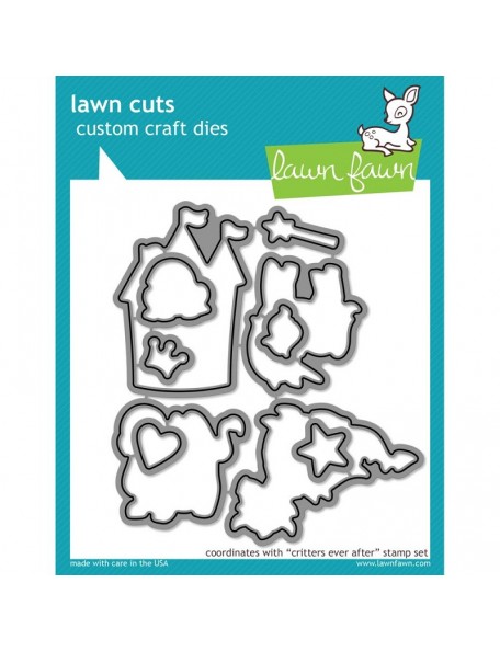 Lawn Cuts Custom Craft Die, Critters Ever After