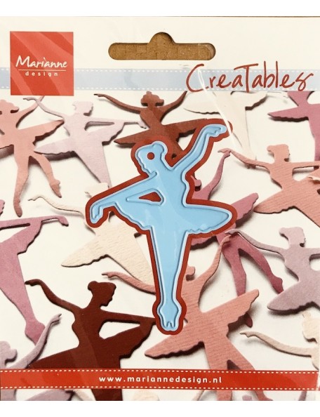 Marianne Design Creatables Troquel Ballerina, 2"X3",  DESCATALOGADO