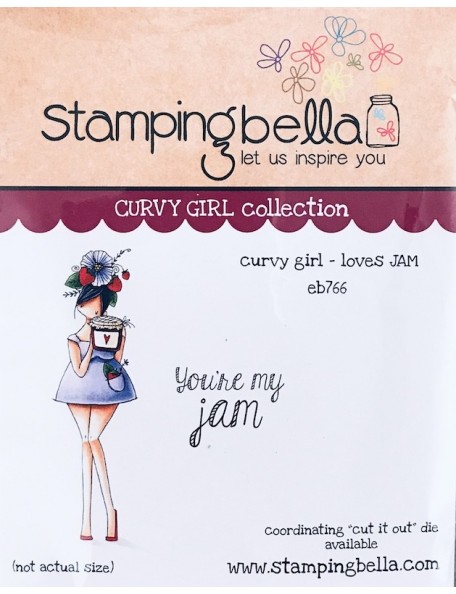 stamping bella sello Curvy Girl Loves Jam