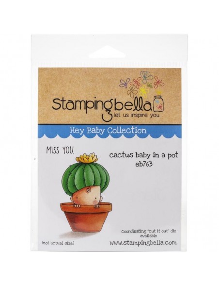Stamping Bella Sello/Cling Stamps, Cactus Baby