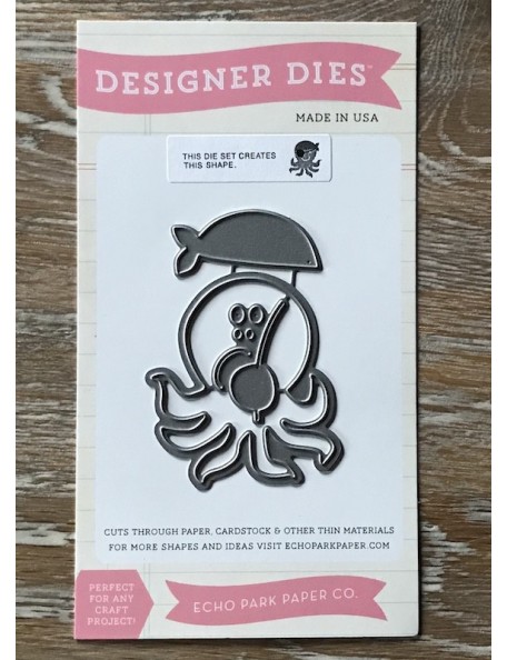 Echo Park Pirate Octopus Troquel