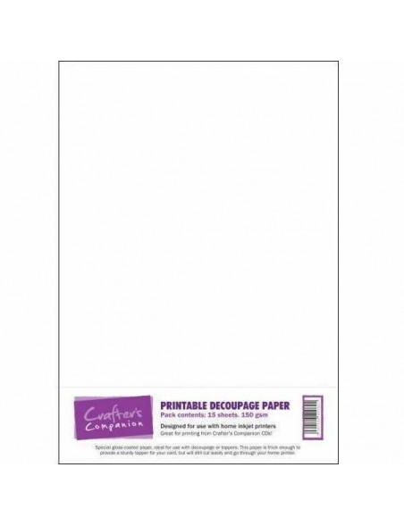 Crafter's Companion Printable Deoupage Paper