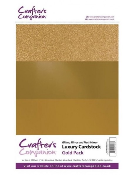 Crafter's Companion Gold Luxury Cardstock