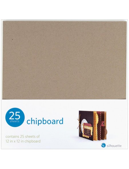 Silhouette Chipboard 12"x12" 25pcs