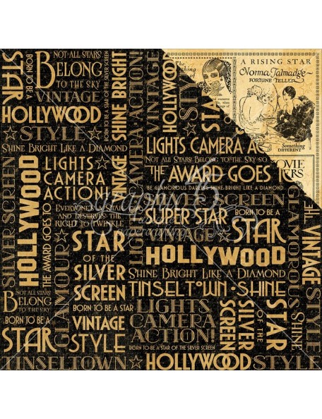 Graphic 45 Vintage Hollywood, Silver Screen